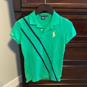 Ralph Lauren Sport Polo Shirt (Green) - Size Small